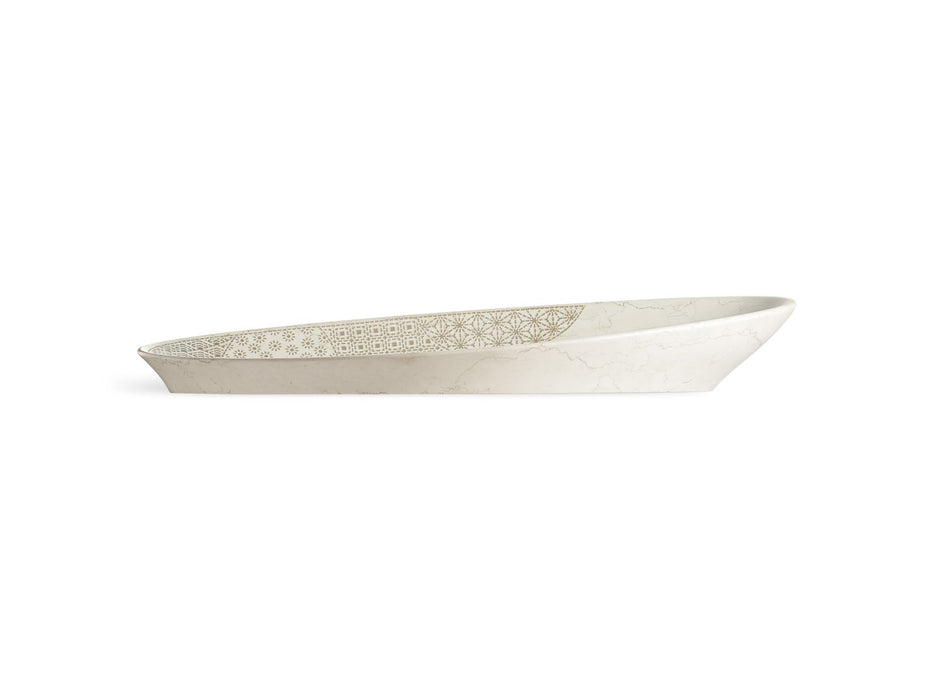 KOHLER K-8325 Kensho 28" oval vessel bathroom sink, no overflow