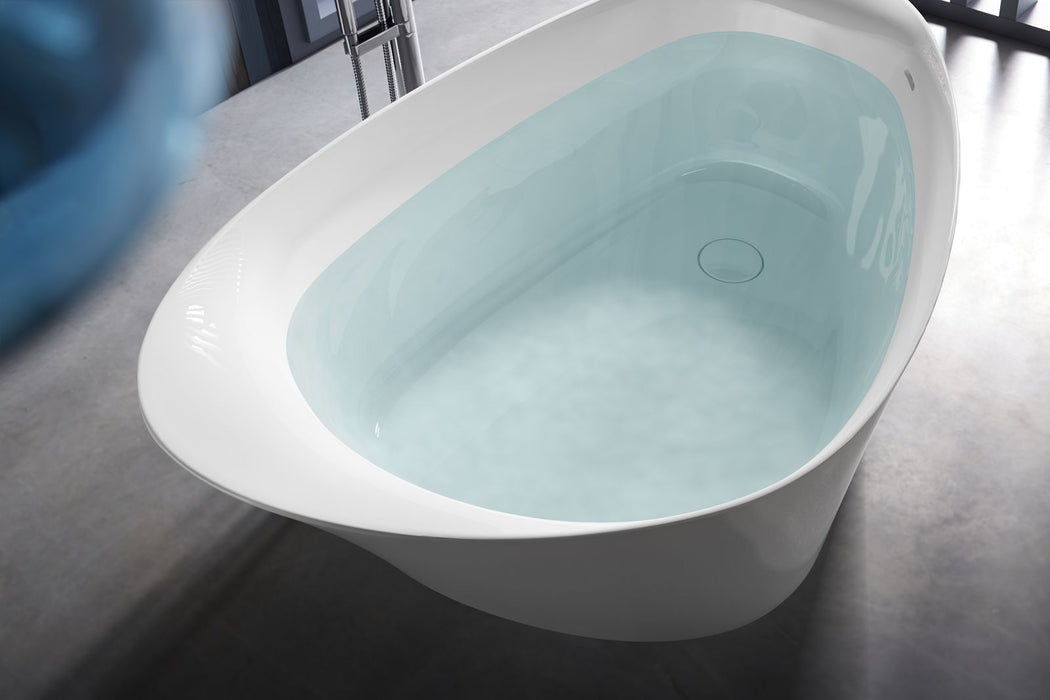 KOHLER K-8331 Veil 65-3/8" x 36-15/16” Freestanding Bath