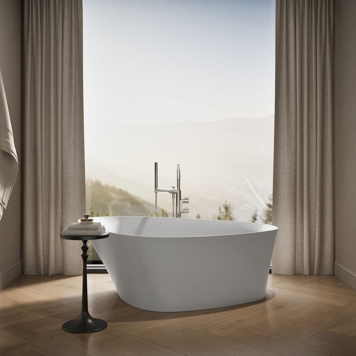 KOHLER Veil 65-3/8" x 36-15/16â€ freestanding bath
