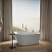KOHLER Veil 65-3/8" x 36-15/16â€ freestanding bath