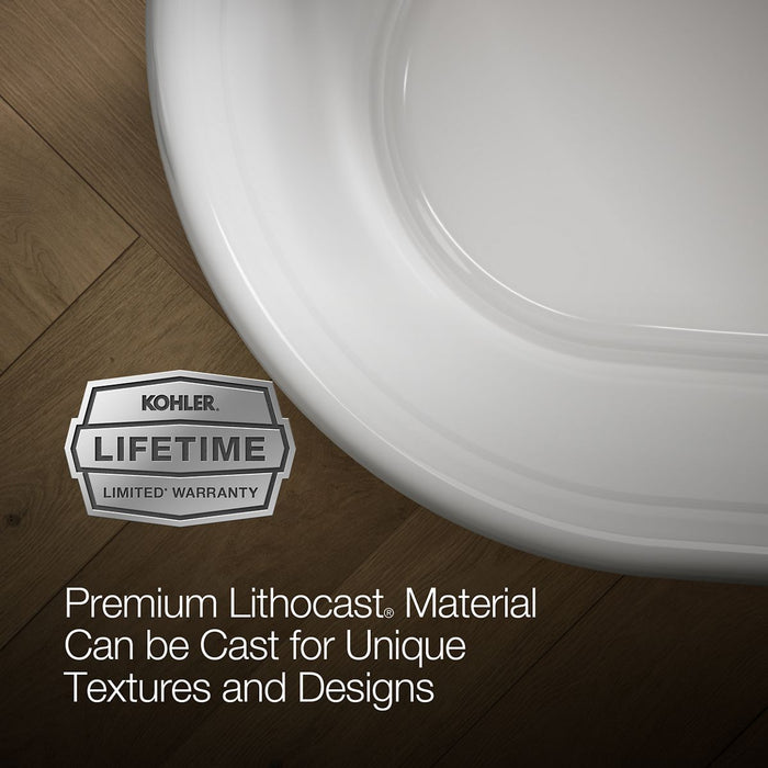 KOHLER Memoirs 60" x 34" freestanding bath
