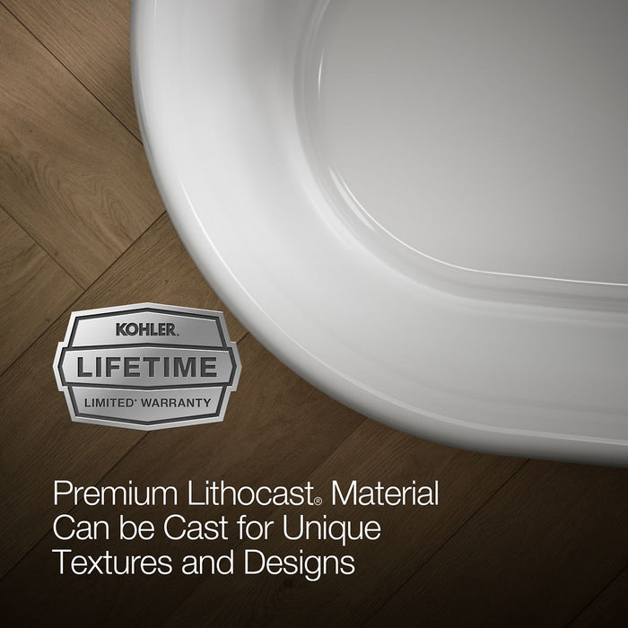KOHLER Memoirs 66-1/4" x 36-1/2" freestanding bath