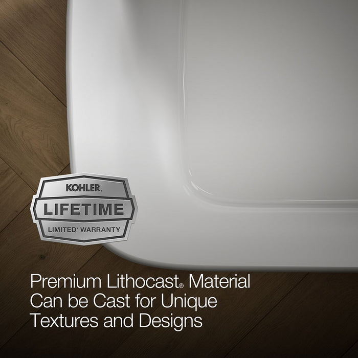 KOHLER Imperator 65-3/4" x 31" freestanding bath
