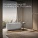 KOHLER K-8335 Ceric 60" x 29" Freestanding Bath, white - view 3