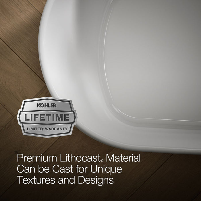 KOHLER Ceric 65" x 31" freestanding bath