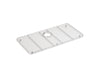 KOHLER K-8342 Stainless steel sink rack, 28-7/16" x 14-3/16" for Iron/Tones kitchen sink
