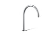 KOHLER K-8360 Laminar deck-mount non-diverter bath spout, polished chrome