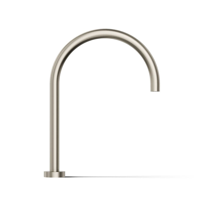 KOHLER K-8360 Laminar deck-mount non-diverter bath spout, vibrant brushed nickel - view 4