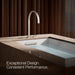 KOHLER K-8360 Laminar deck-mount non-diverter bath spout, vibrant brushed nickel - view 5