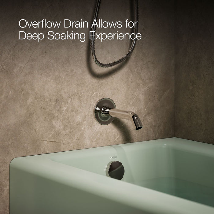 KOHLER Bellwether 60" x 30-1/4" alcove bath, left drain
