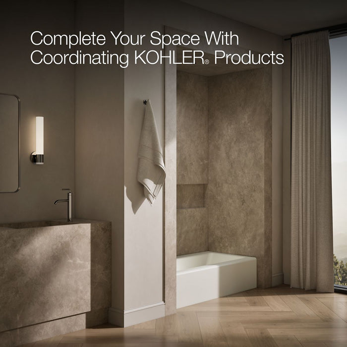 KOHLER Bellwether 60" x 30-1/4" alcove bath, left drain