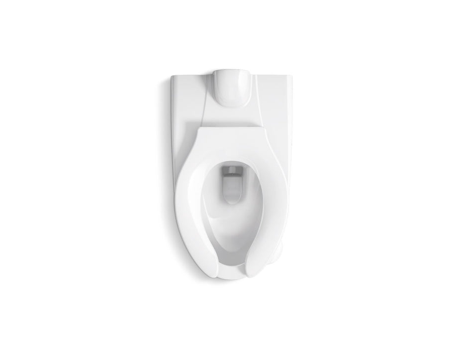 KOHLER K-84323 Kingston Wall-mount rear spud flushometer bowl