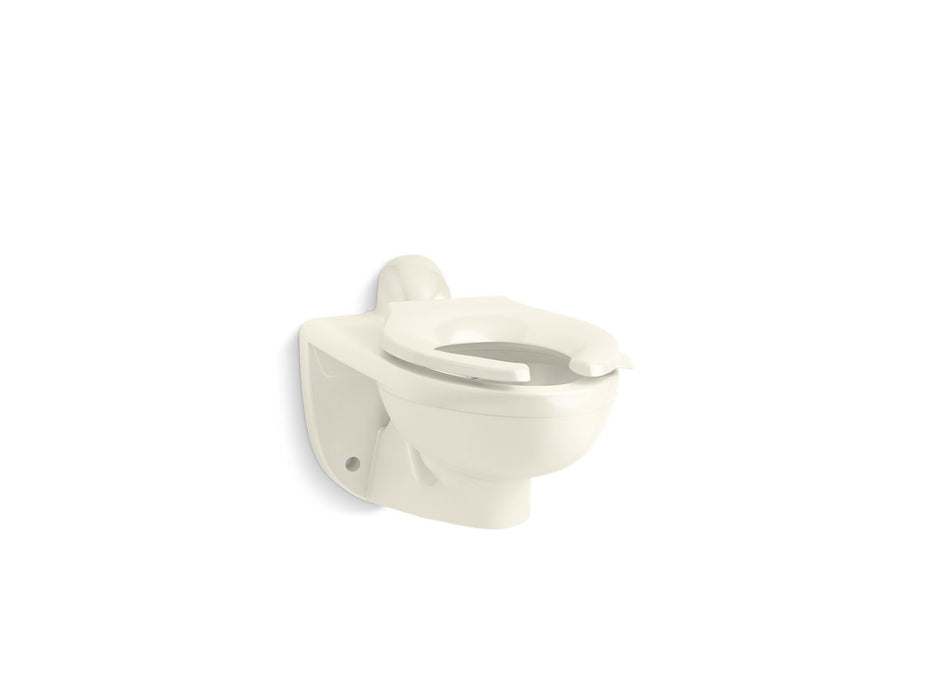 KOHLER Kingston Wall-mount rear spud flushometer bowl