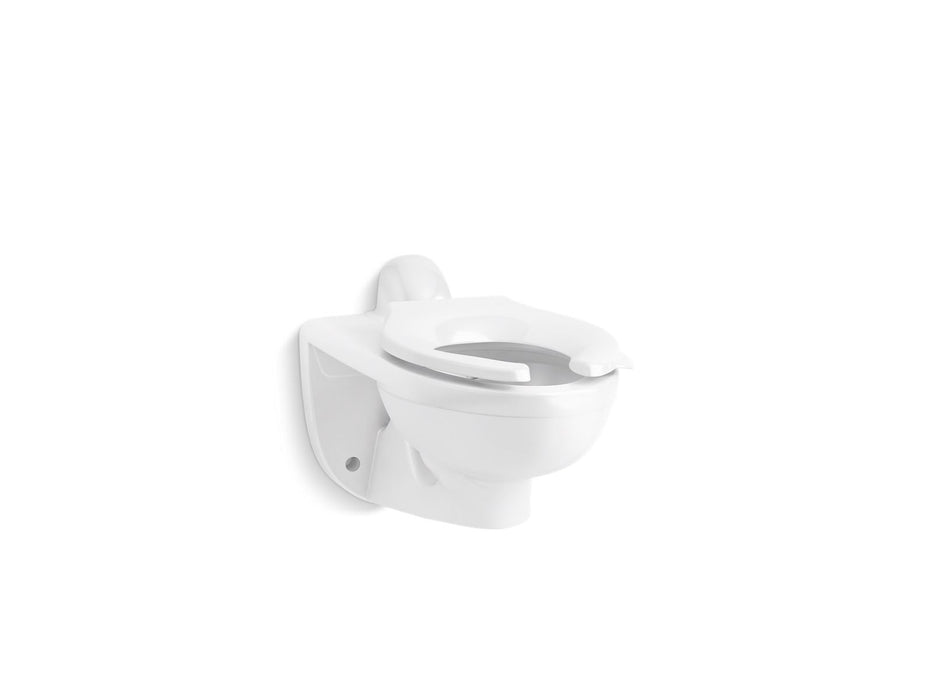 Kohler Kingston Wall-mount rear spud flushometer bowl