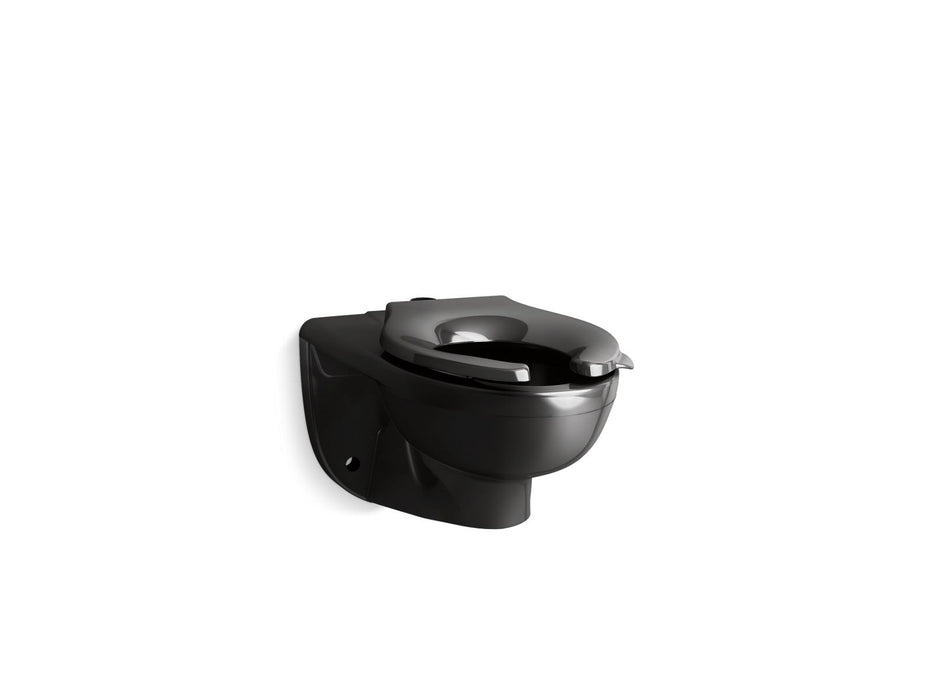 KOHLER Kingston Wall-mount top spud flushometer bowl