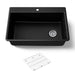 Kohler Kennon 33" top-/undermount single-bowl kitchen sink