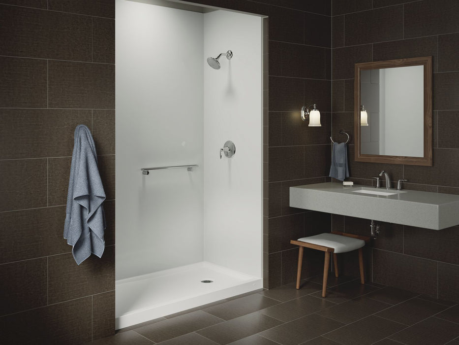 KOHLER K-8458 Rely 60" x 32" alcove shower base, right drain