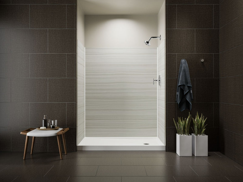 KOHLER K-8458 Rely 60" x 32" alcove shower base, right drain