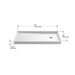 KOHLER K-8458 Rely 60" x 32" alcove shower base, right drain