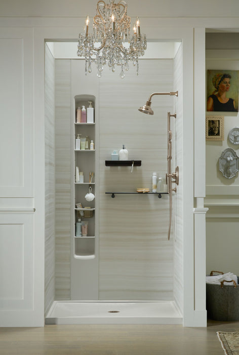 KOHLER K-8461 Rely 48" x 34" alcove shower base, center drain