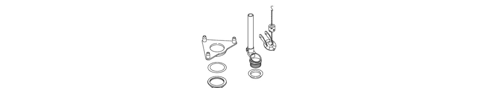 KOHLER K-84665 Devonshire Flush Valve Kit