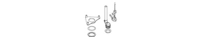 KOHLER K-84665 Devonshire Flush Valve Kit