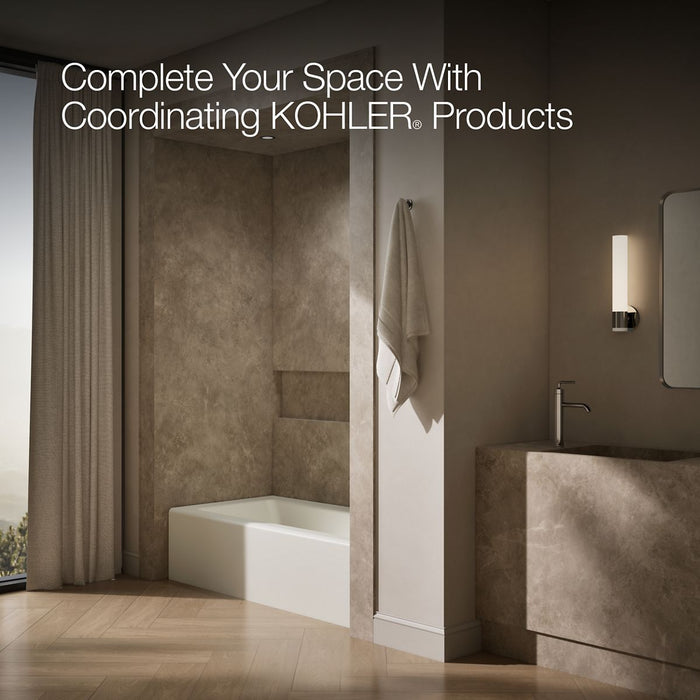 KOHLER Bellwether 66" x 32" alcove bath, right drain