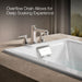 KOHLER K-852-GH0 Tea-for-Two 60" x 32" drop-in Heated BubbleMassage air bath