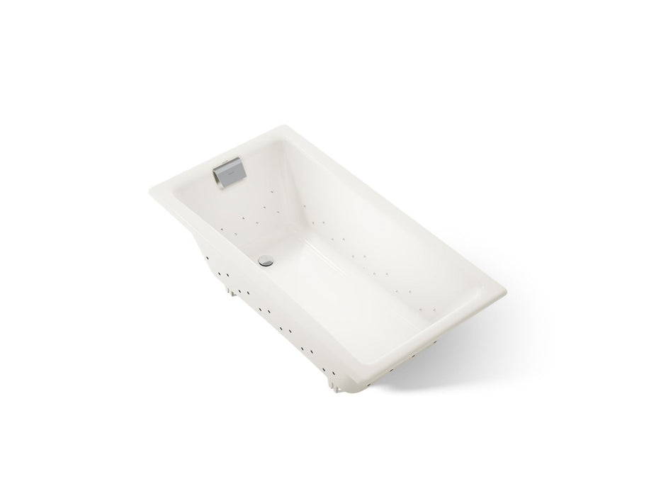 KOHLER K-852-GH96 Tea-for-Two 60" x 32" drop-in Heated BubbleMassage air bath