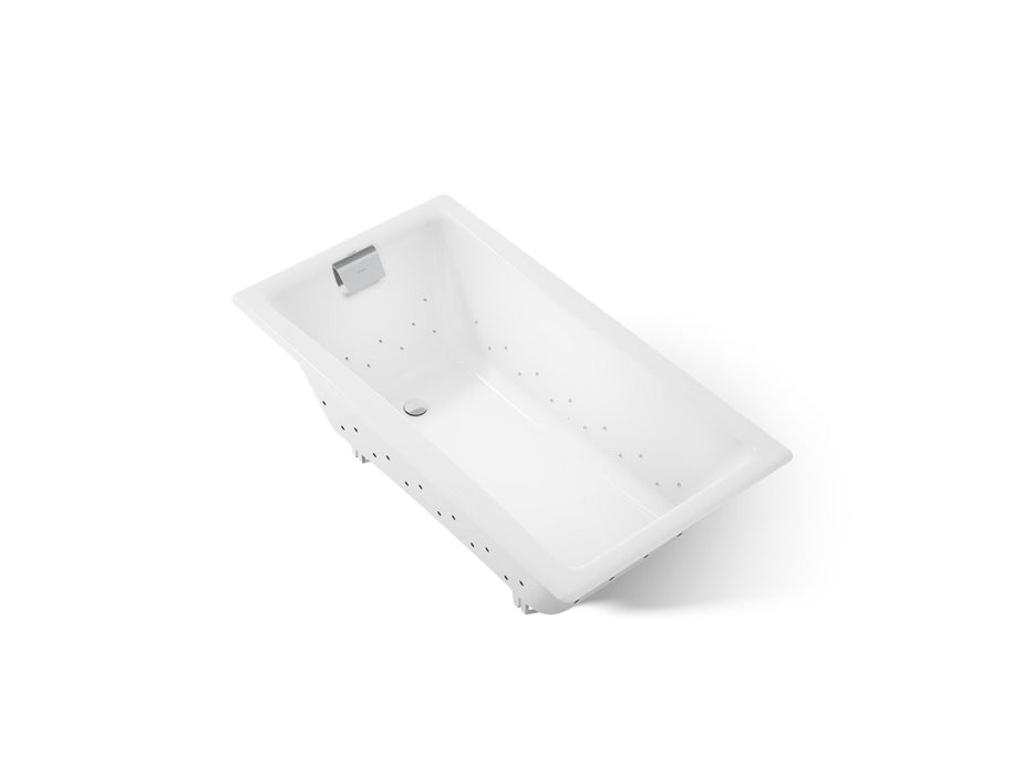 KOHLER K-852-GHCP Tea-for-Two 60" x 32" drop-in Heated BubbleMassage air bath