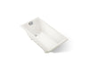 KOHLER K-852-GH96 Tea-for-Two 60" x 32" drop-in Heated BubbleMassage air bath, biscuit