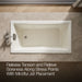 KOHLER K-852-JH Tea-for-Two 60" x 32" drop-in/undermount whirlpool bath, biscuit - view 5