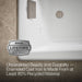 Kohler Tea-for-Two 60" x 32" drop-in/undermount whirlpool bath