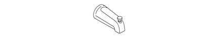 KOHLER K-85556 Spout, Slip Diverter Bath