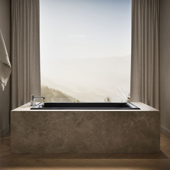 KOHLER Tea-for-Two 66" x 36" drop-in/undermount bath