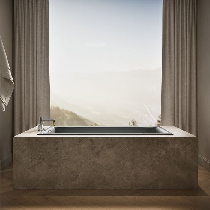 KOHLER Tea-for-Two 66" x 36" drop-in/undermount bath