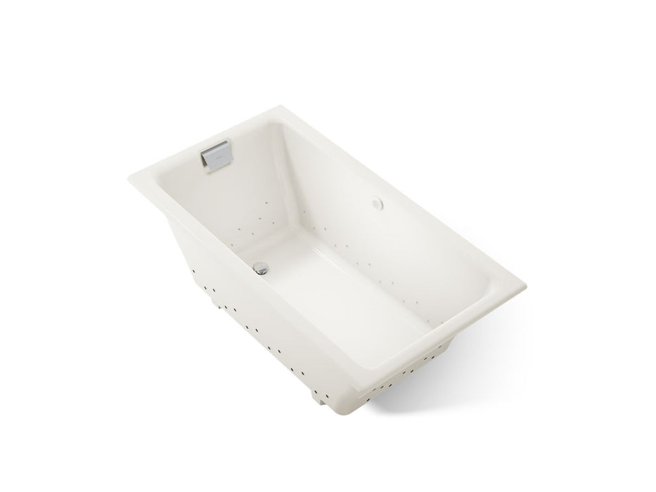 KOHLER K-856-GH96 Tea-for-Two 66" x 36" drop-in Heated BubbleMassage air bath