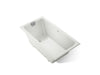 KOHLER K-856-GHNY Tea-for-Two 66" x 36" drop-in Heated BubbleMassage air bath