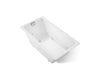 KOHLER K-856-JHN Tea-for-Two 66" x 36" drop-in/undermount whirlpool bath