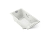 KOHLER K-856-M Tea-for-Two 66" x 36" drop-in whirlpool bath, dune