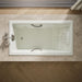 KOHLER K-856-M Tea-for-Two 66" x 36" drop-in whirlpool bath, dune - view 5