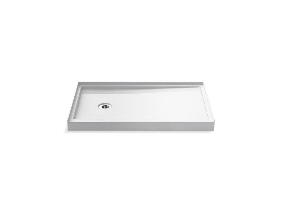 KOHLER Rely 48" x 32" alcove shower base, left drain