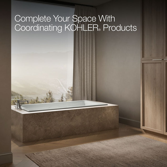 KOHLER K-863 Tea-for-Two 71-3/4" x 36" drop-in bath