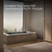 KOHLER Tea-for-Two 71-3/4" x 36" drop-in bath