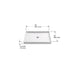KOHLER K-8644 Rely 36" x 34" alcove shower base, center drain