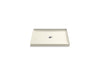 KOHLER K-8644 Rely 36" x 34" alcove shower base, center drain, biscuit