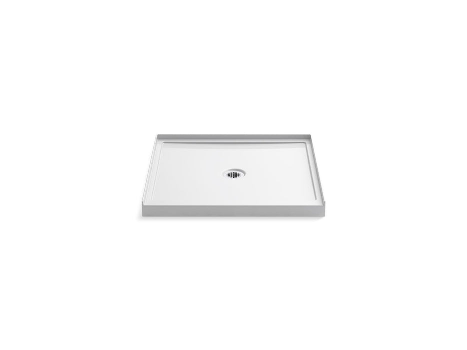 KOHLER K-8644 Rely 36" x 34" alcove shower base, center drain, white
