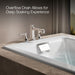 KOHLER K-865-GH0 Tea-for-Two 71-3/4" x 36" drop-in Heated BubbleMassage air bath