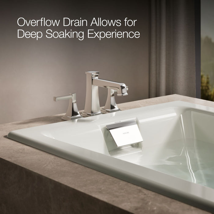 KOHLER K-865-GHNY Tea-for-Two 71-3/4" x 36" drop-in Heated BubbleMassage