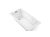 KOHLER K-865-GHCP Tea-for-Two 71-3/4" x 36" drop-in Heated BubbleMassage air bath